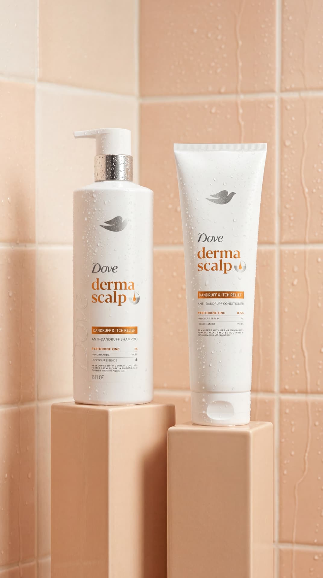 Dove Hair Art Direction & Image Generation — DERMA SCALP — RANGE TAKE