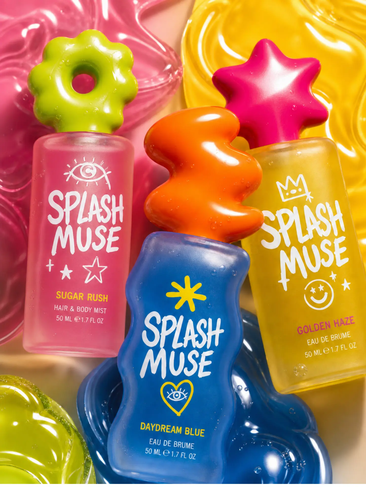 SPLASH MUSE — TEXTURE AND CAP DETAIL