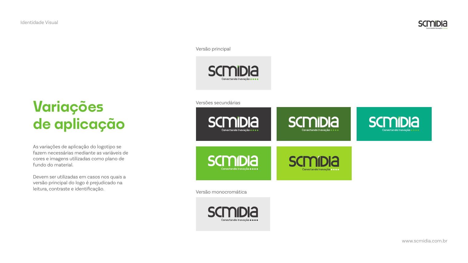 Primary, secondary and monochrome logo versions