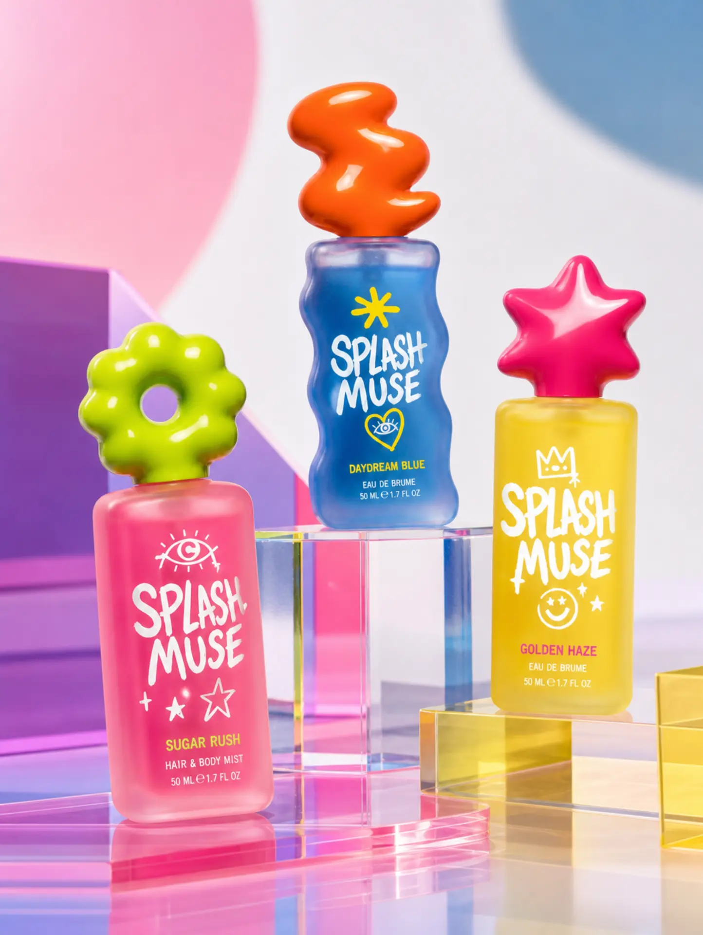 SPLASH MUSE — THE THREE FRAGRANCES